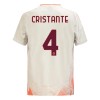 Maglia ufficiale AS Roma Cristante 4 Trasferta 2024-25 per Uomo